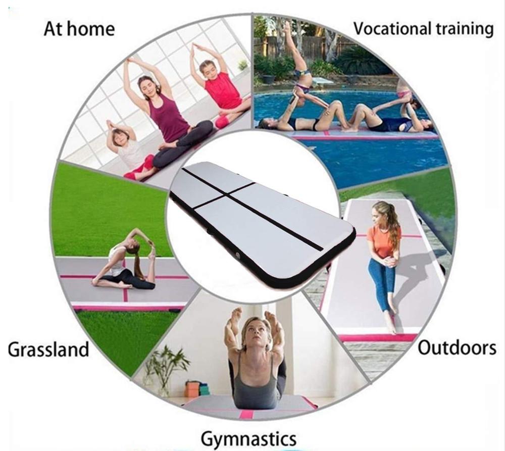 Gymnastics 5m Inflatable Air T - Tumbling Air Track recension och pris