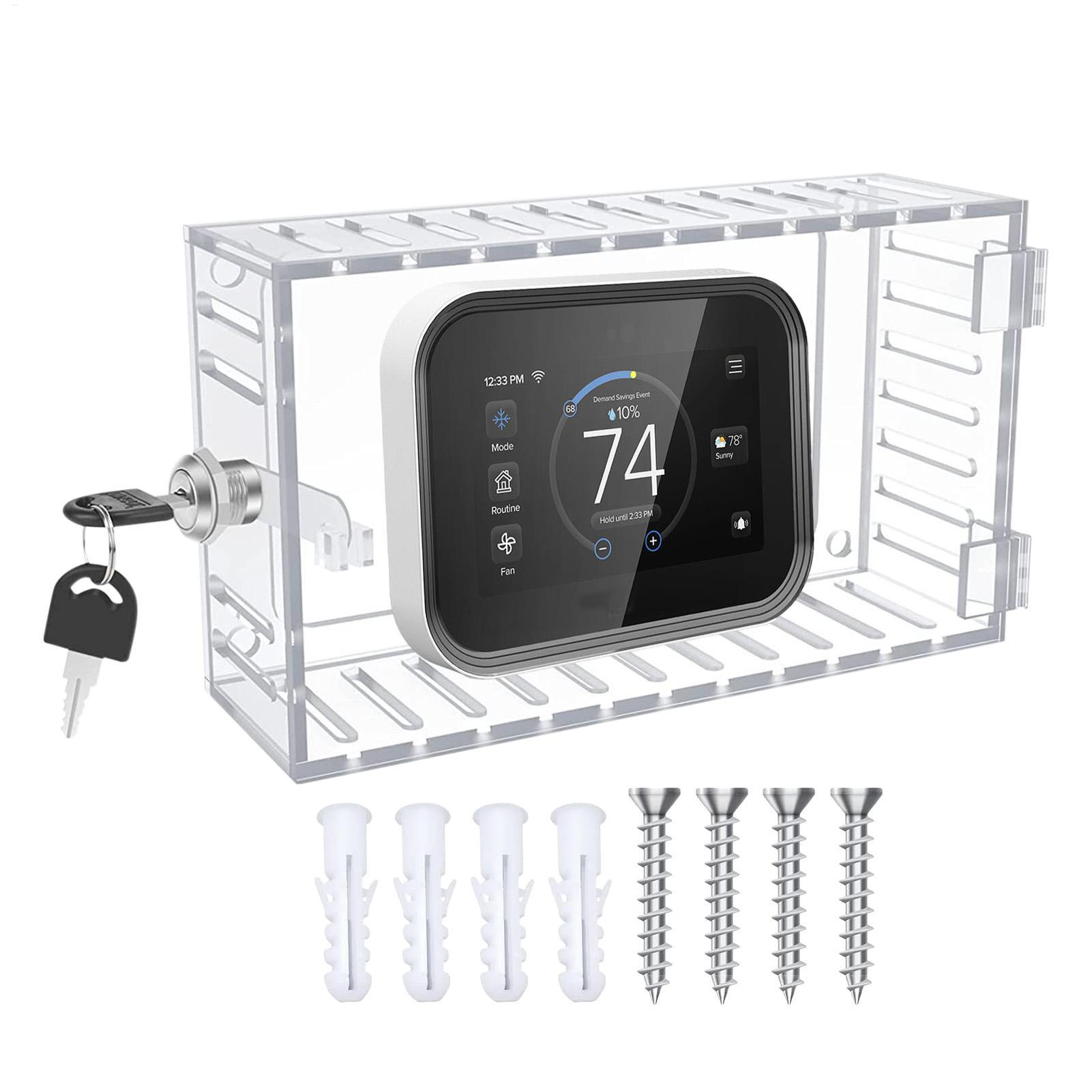 Thermostat Lock Box Clear Larg - Sports Equipment Organizer Garage recension och pris