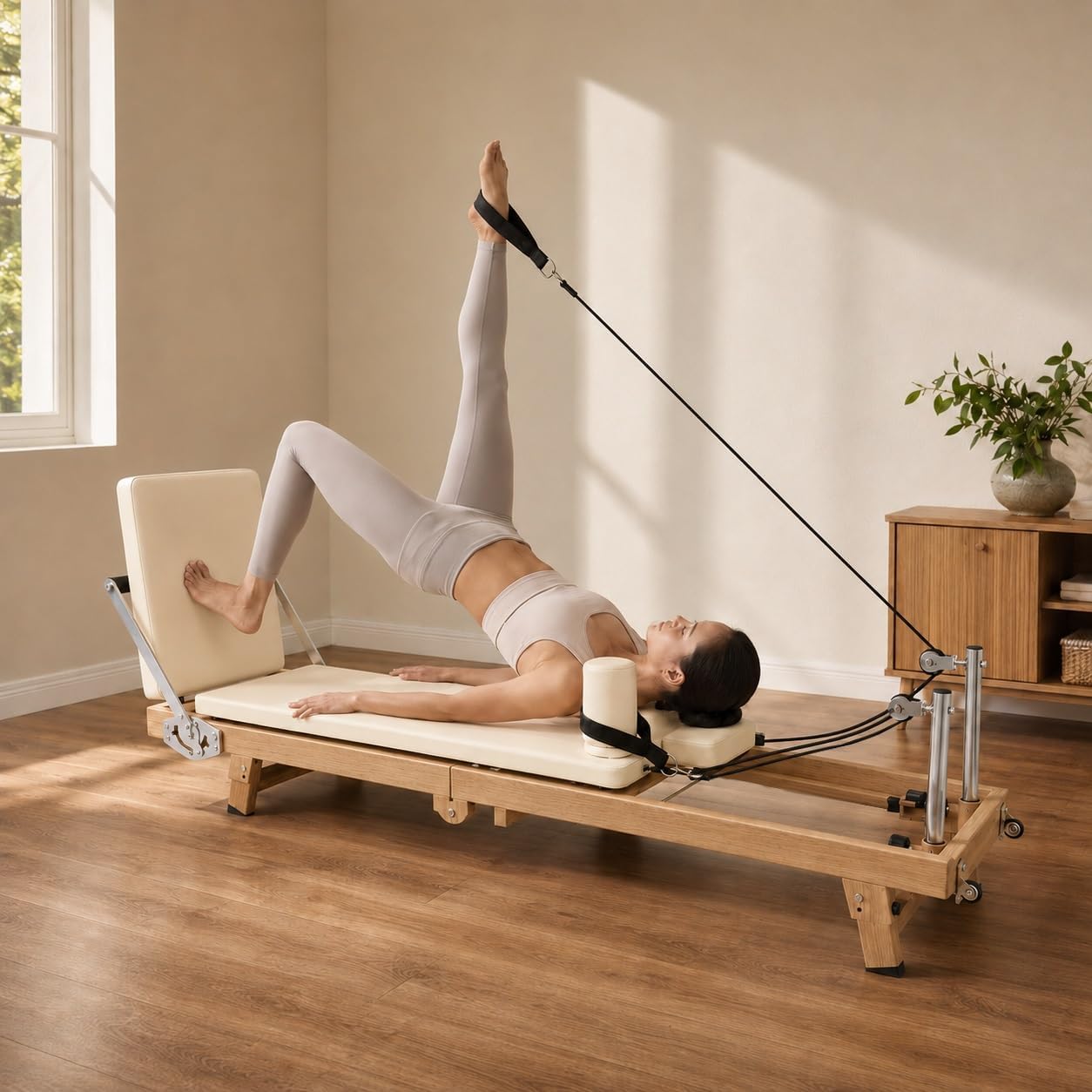 75 Inch Foldable Pilates Refor - Sports Equipment Near Me recension och pris