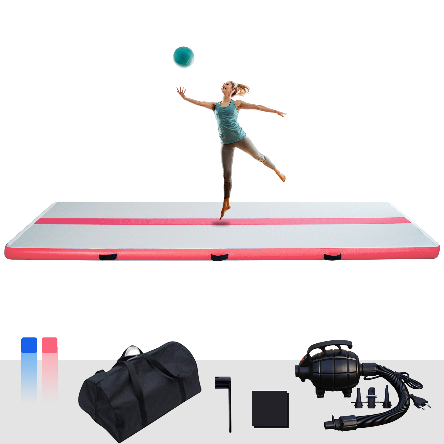 EU Free Shipping Dropshipping  - Tumbling Air Track recension och pris
