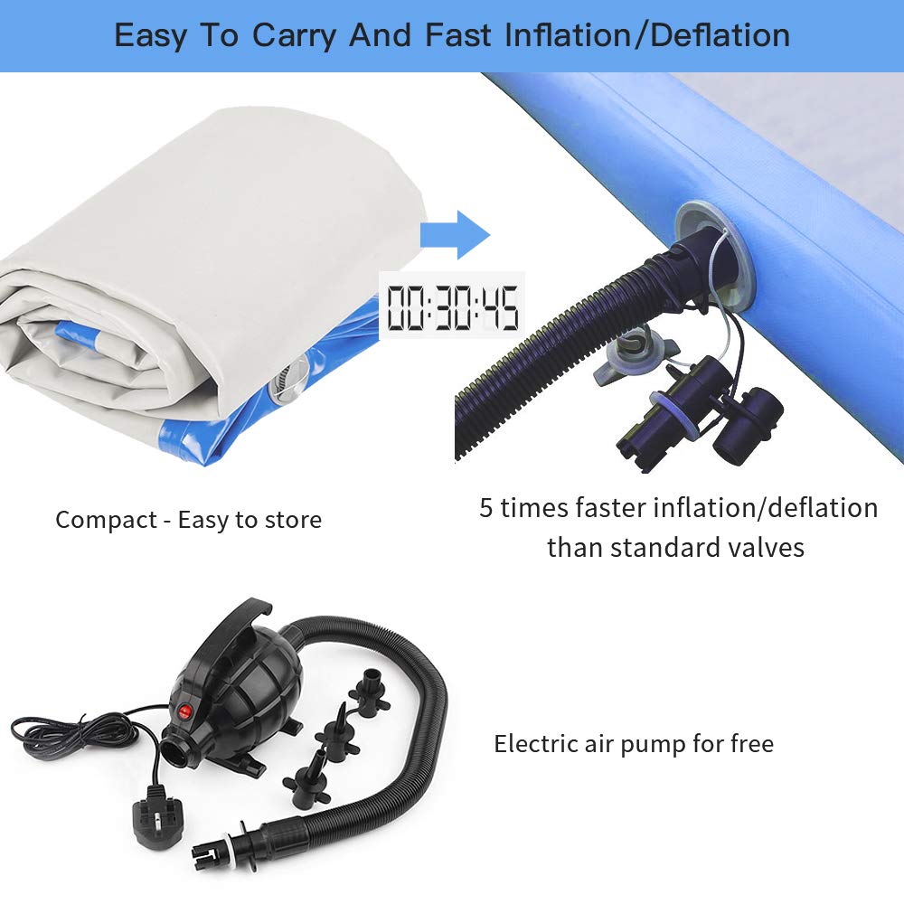 3 Meters Inflatable Air Gym Ai - Tumbling Air Track recension och pris